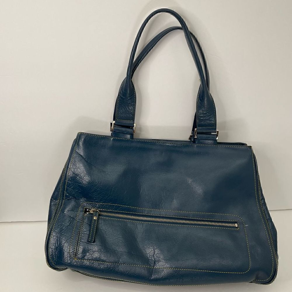 Kenneth Cole| Medium| Handbag | Blue| Several pockets - Picture 6 of 12